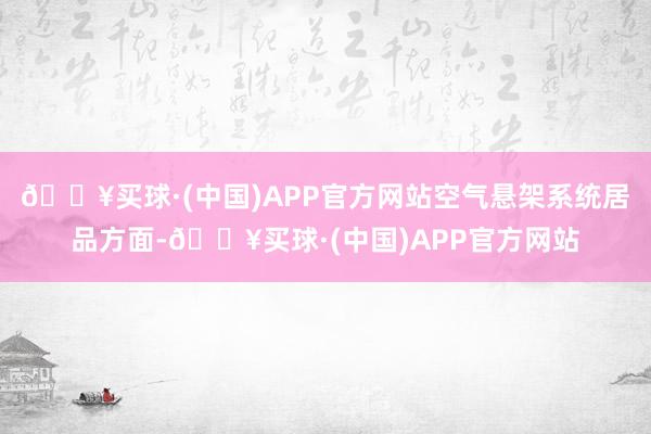 🔥买球·(中国)APP官方网站空气悬架系统居品方面-🔥买球·(中国)APP官方网站