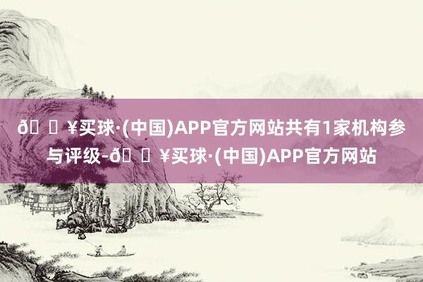 🔥买球·(中国)APP官方网站共有1家机构参与评级-🔥买球·(中国)APP官方网站