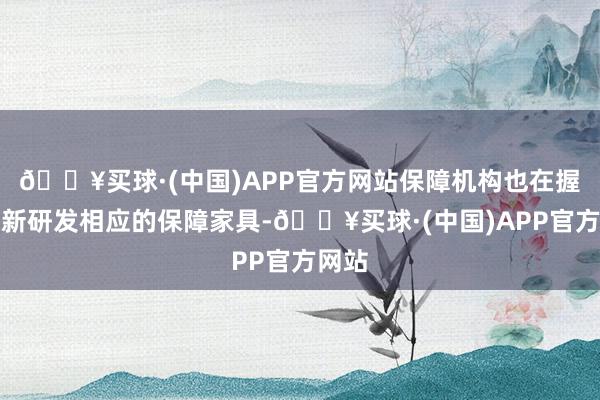 🔥买球·(中国)APP官方网站保障机构也在握住刷新研发相应的保障家具-🔥买球·(中国)APP官方网站