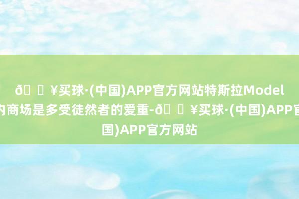 🔥买球·(中国)APP官方网站特斯拉Model Y在国内商场是多受徒然者的爱重-🔥买球·(中国)APP官方网站