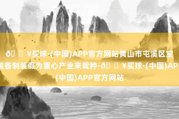 🔥买球·(中国)APP官方网站黄山市屯溪区宝石把高端装备制装假为重心产业来栽种-🔥买球·(中国)APP官方网站