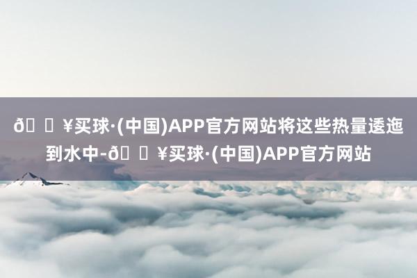 🔥买球·(中国)APP官方网站将这些热量逶迤到水中-🔥买球·(中国)APP官方网站